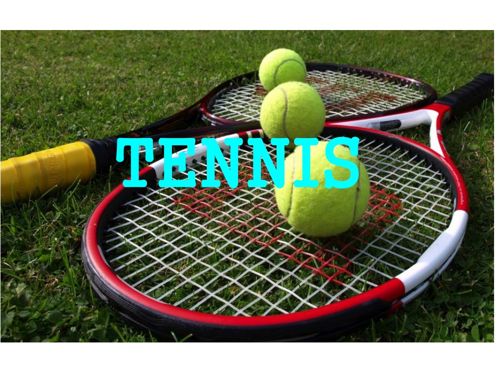 tennis presentation