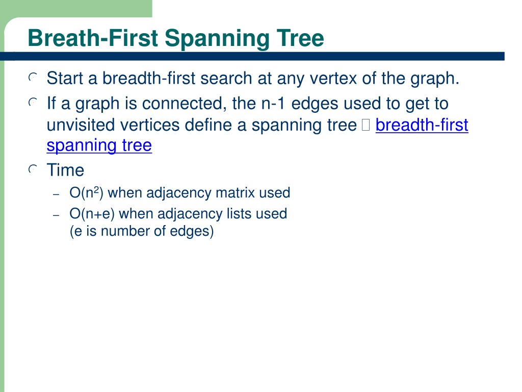 PPT - Graph Search Methods PowerPoint Presentation, free download -  ID:9422035
