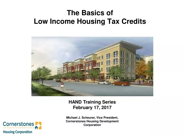 Low Income Tax Credit Apartments