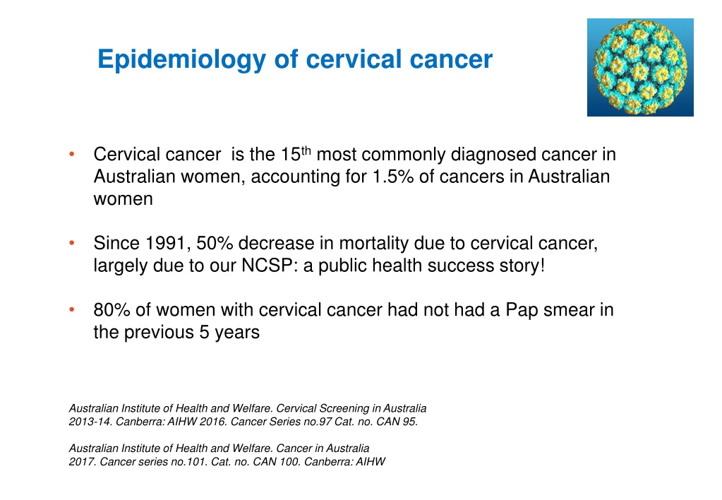 PPT - Epidemiology of cervical cancer PowerPoint Presentation, free ...
