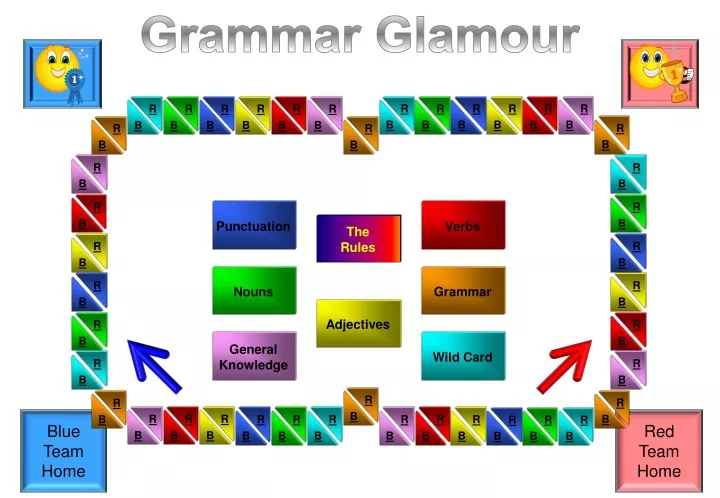 grammar glamour n.