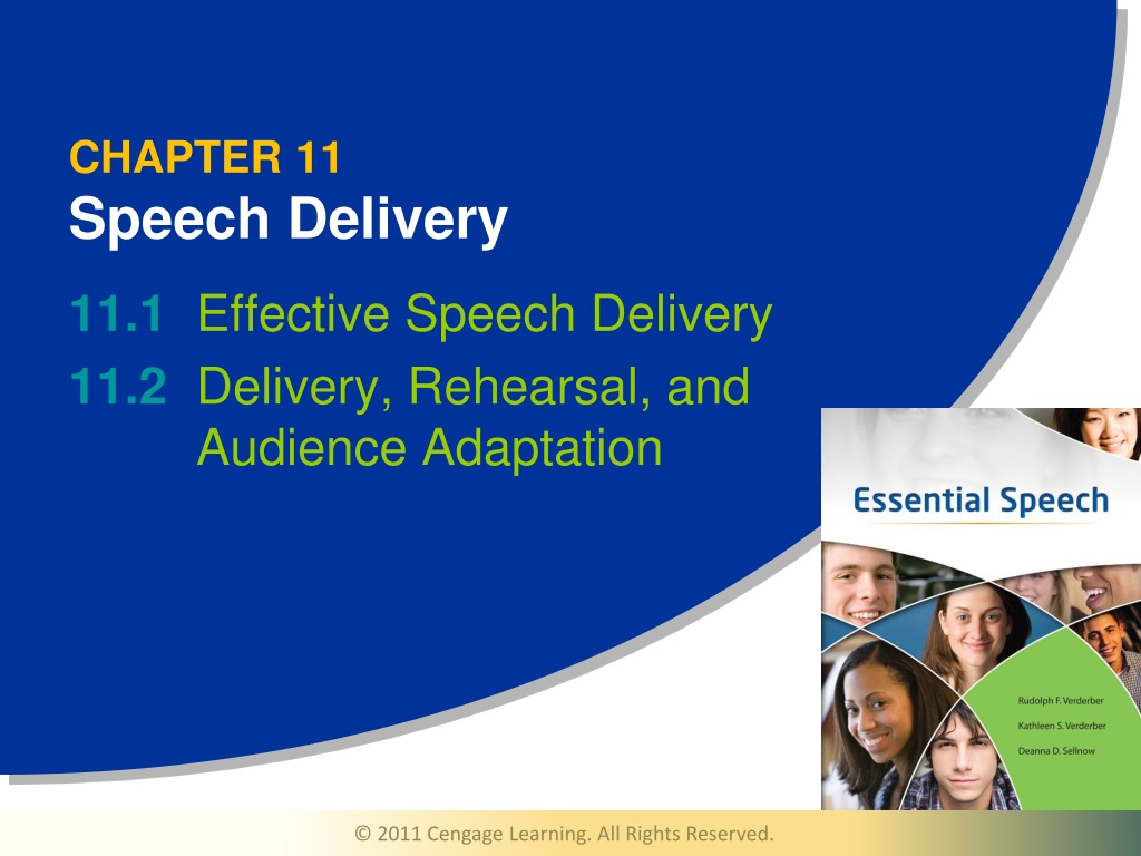 effective speech delivery definition