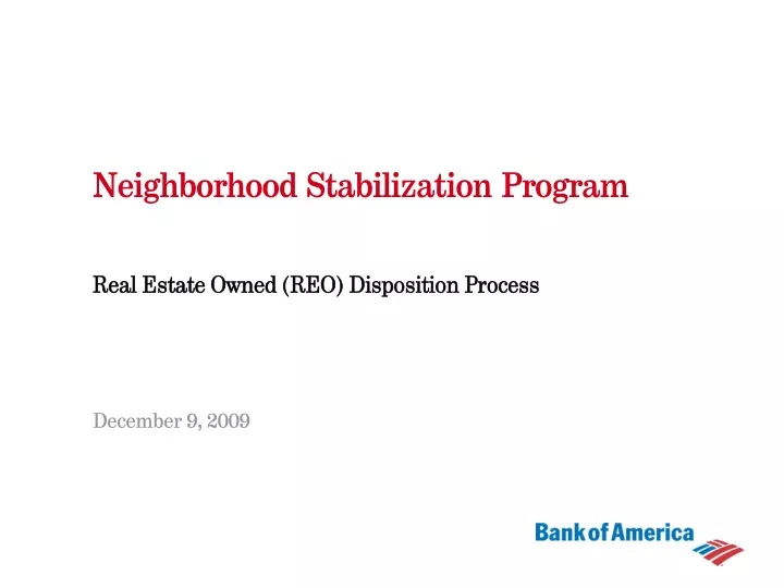 PPT Neighborhood Stabilization Program PowerPoint Presentation, free