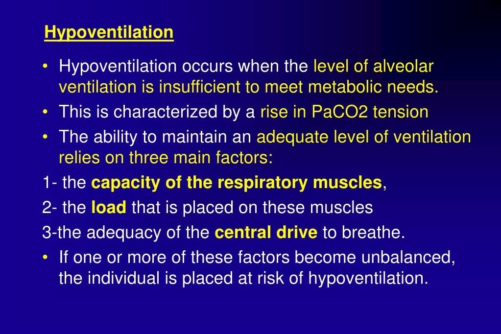 Congenital central hypoventilation syndrome что это