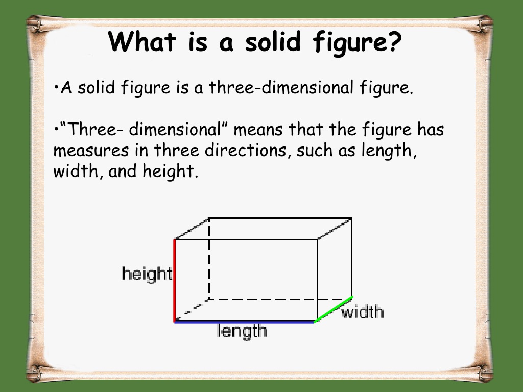 PPT Understanding Solid Figures PowerPoint Presentation Free 