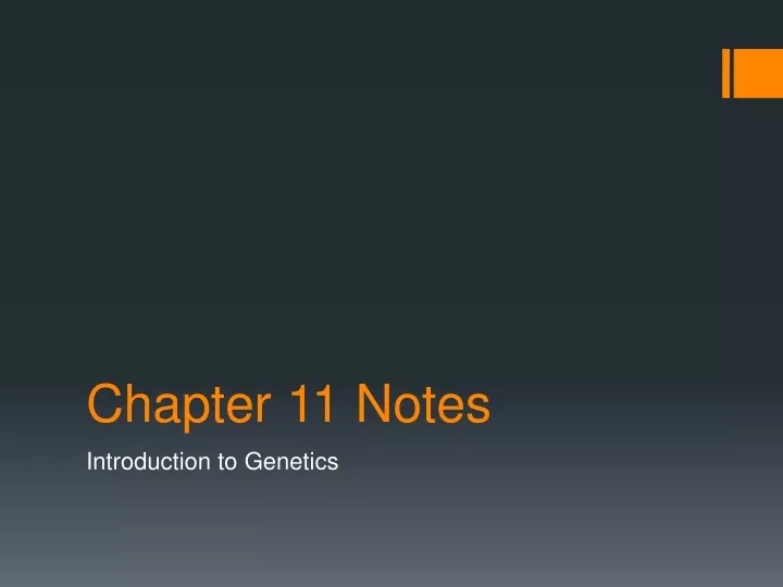 PPT - Chapter 11 Notes PowerPoint Presentation, Free Download - ID:9429121