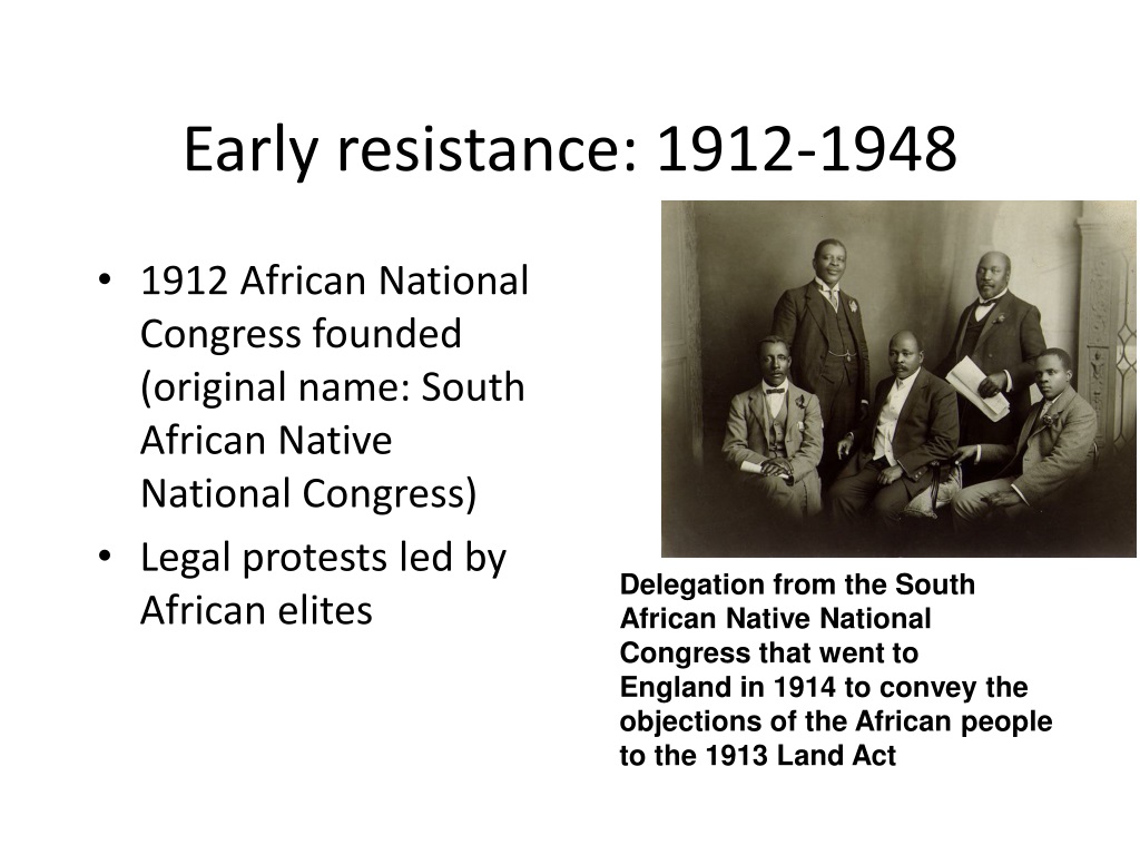 south african native national congress