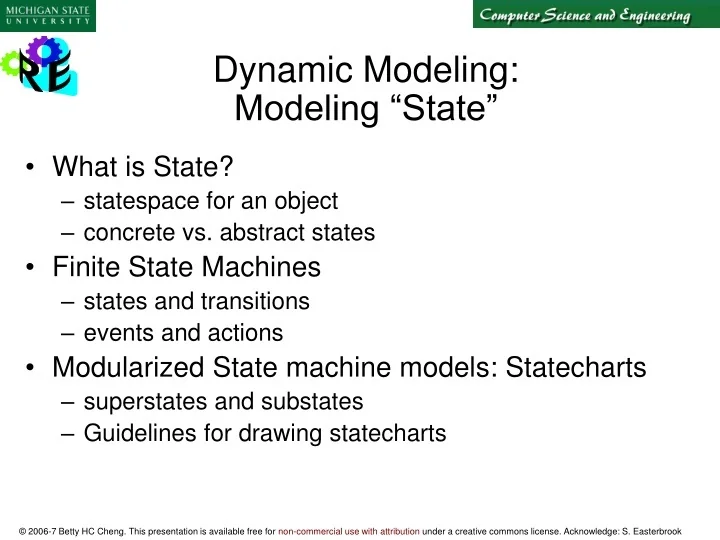 PPT Dynamic Modeling Modeling “State” PowerPoint Presentation, free