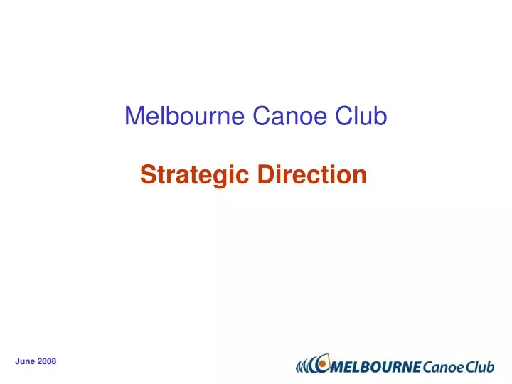 melbourne canoe club n.