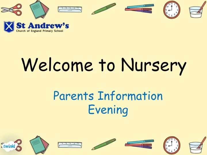 PPT to Nursery PowerPoint Presentation, free download ID