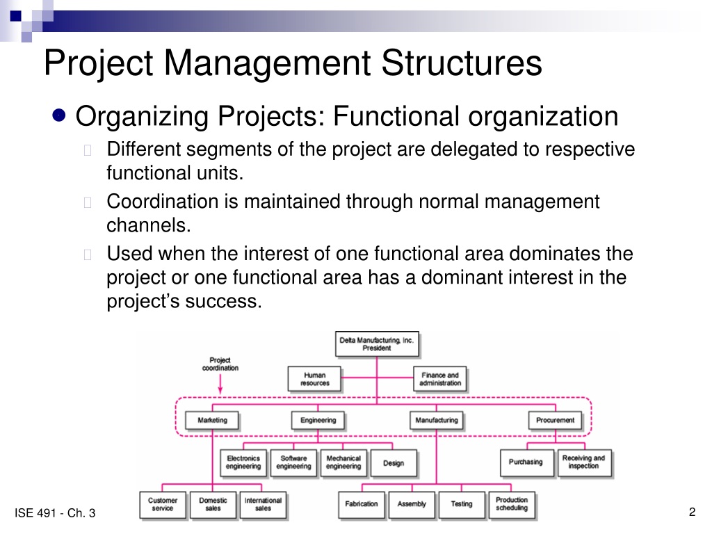 PPT - Project Management Structures PowerPoint Presentation, free ...