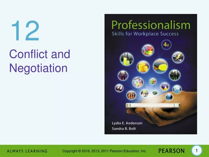 12 conflict and negotiation n.