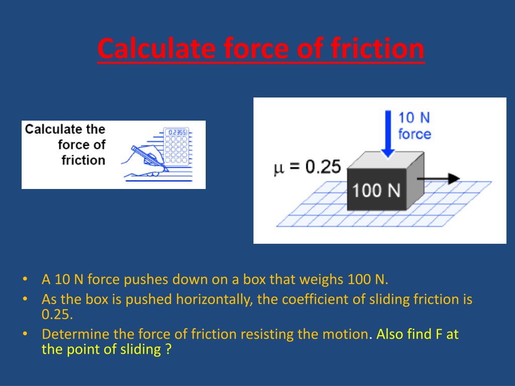 PPT - Friction PowerPoint Presentation, Free Download - ID:9435888