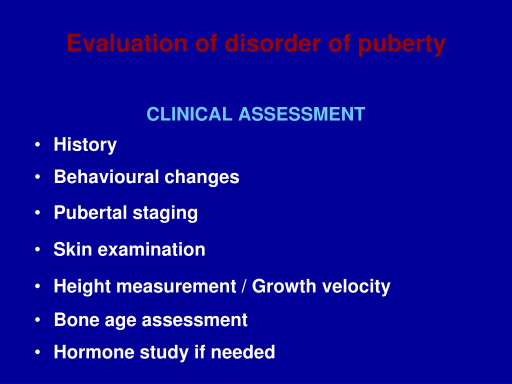 PPT - Puberty Disorders PowerPoint Presentation, Free Download - ID:9437680