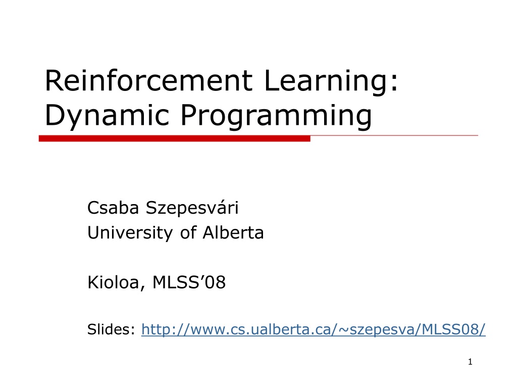 programming assignment reinforcement learning