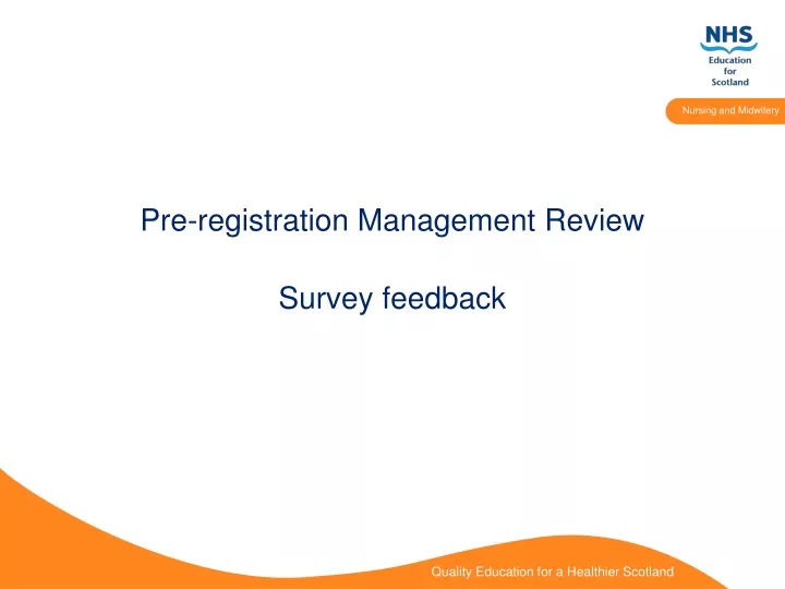 pre registration management review n.