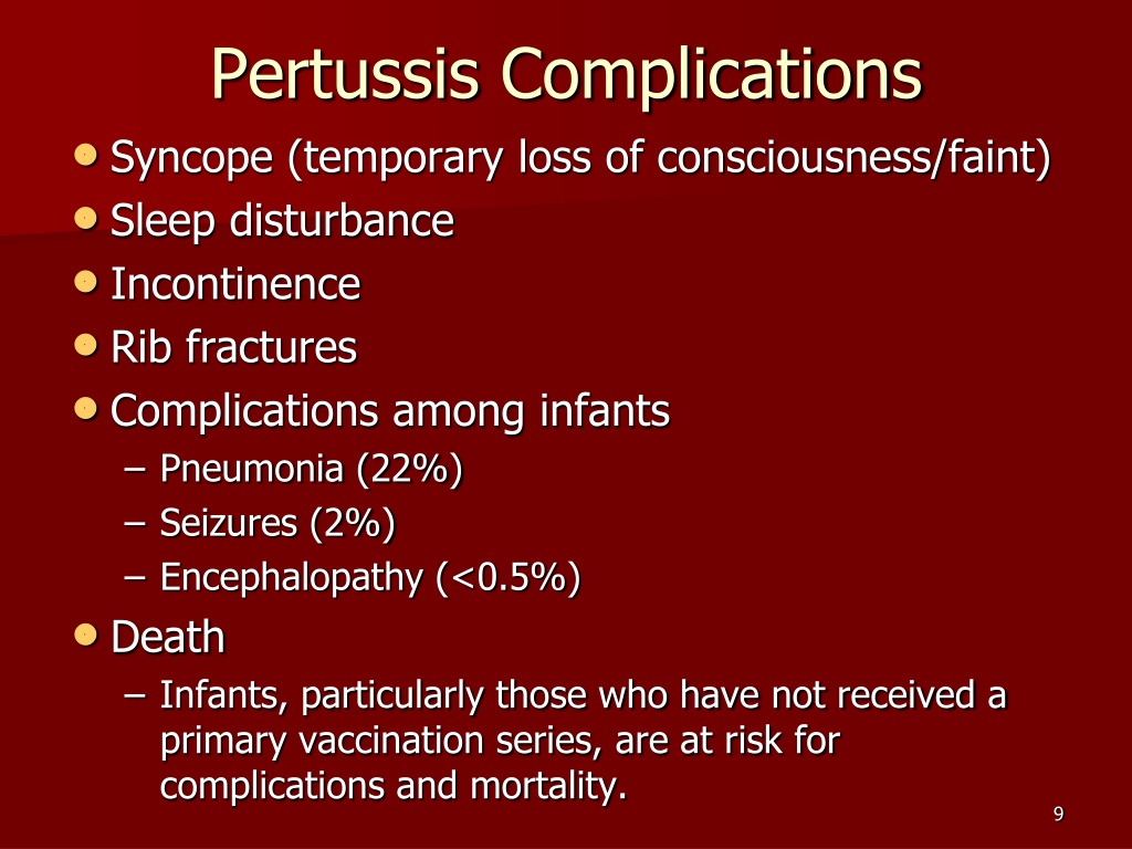 PPT  Pertussis (Whooping Cough or Hundred Day Cough) PowerPoint