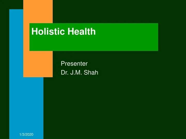 Ppt Holistic Health Powerpoint Presentation Free Download Id 9440241