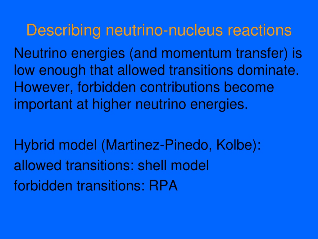 neutrino interaction