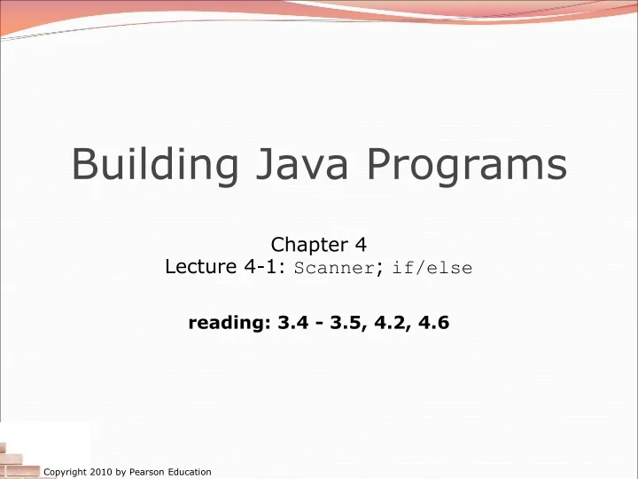 PPT - Building Java Programs PowerPoint Presentation, free download ...