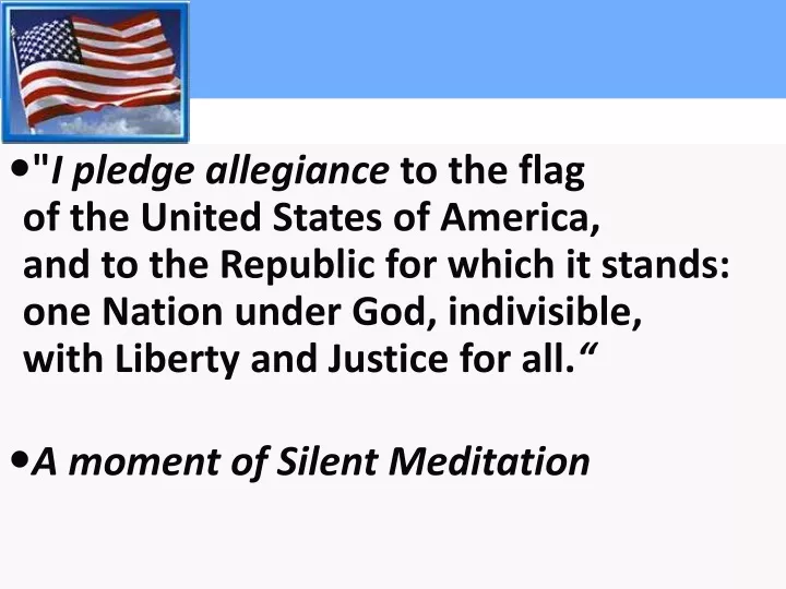 i pledge allegiance to the flag of the united n.