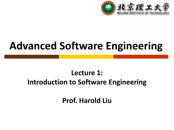 Ppt advanced software engineering powerpoint presentation free