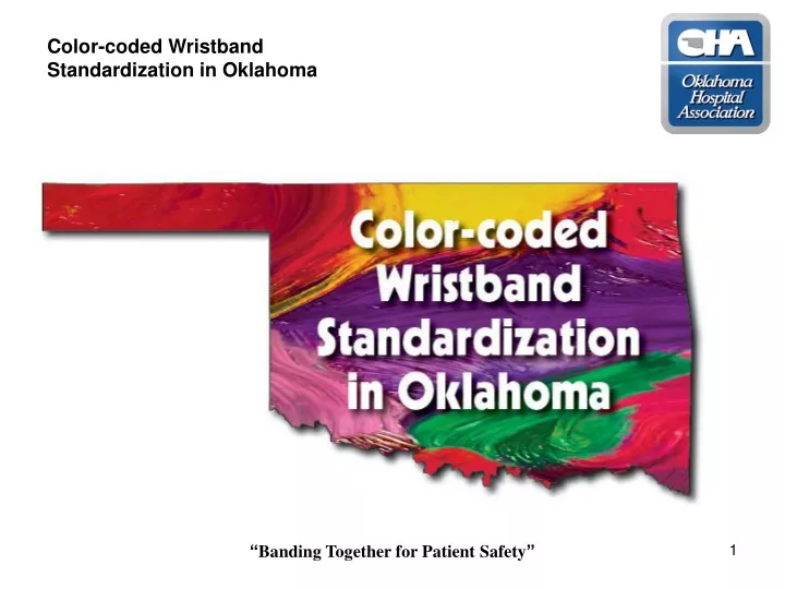 color coded wristband standardization in oklahoma n.