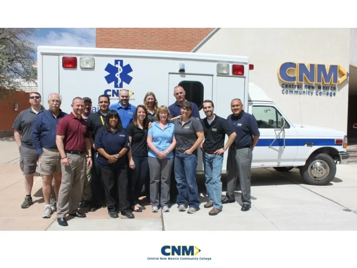 PPT Welcome To CNM EMS PowerPoint Presentation Free Download ID 