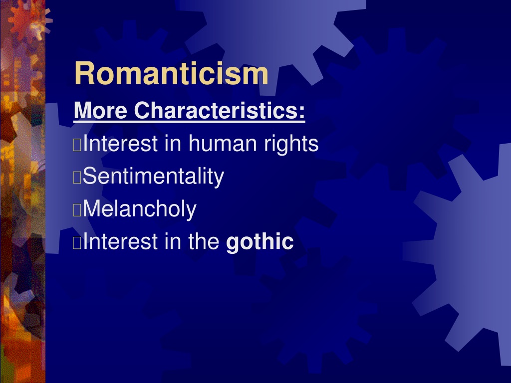 Romanticism Characteristics