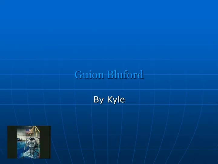guion bluford n.