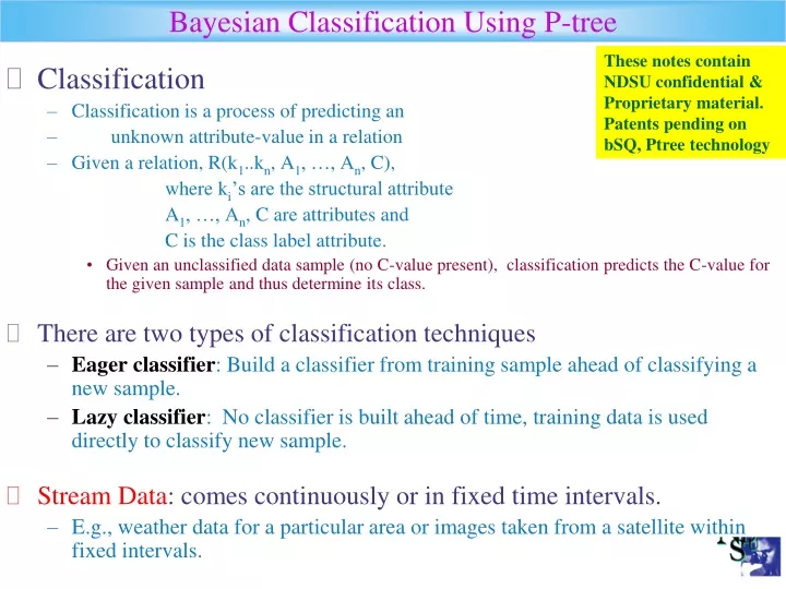 PPT - Bayesian Classification Using P-tree PowerPoint Presentation ...