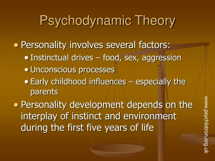 PPT - Psychodynamic Theory PowerPoint Presentation, Free Download - ID ...