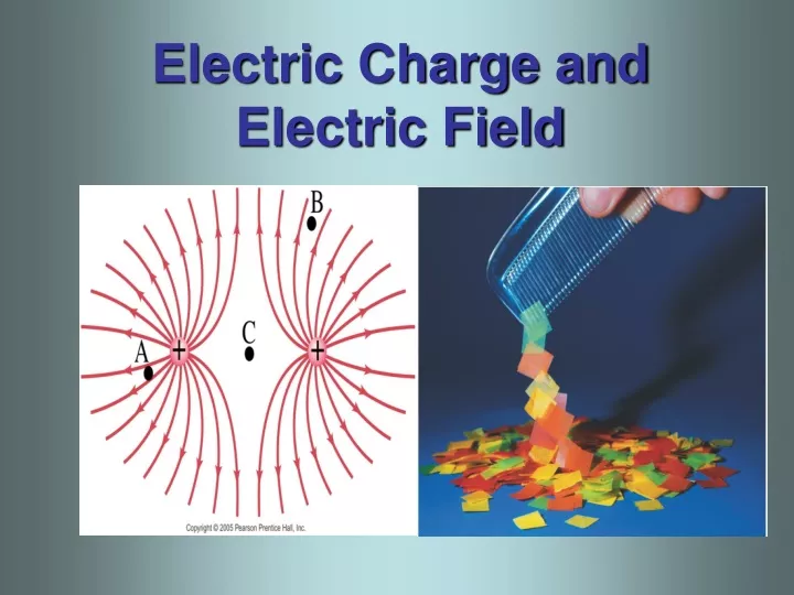 electric charge and electric field n.