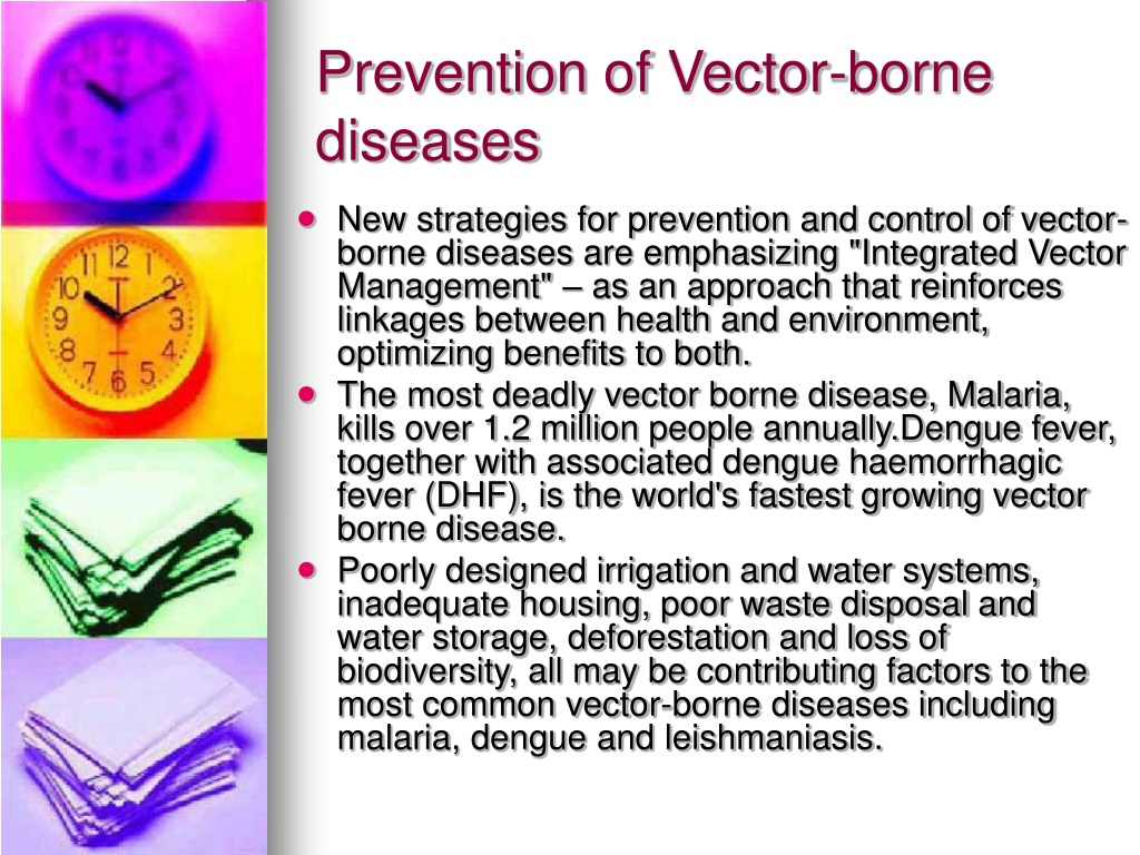 presentation of vector borne diseases