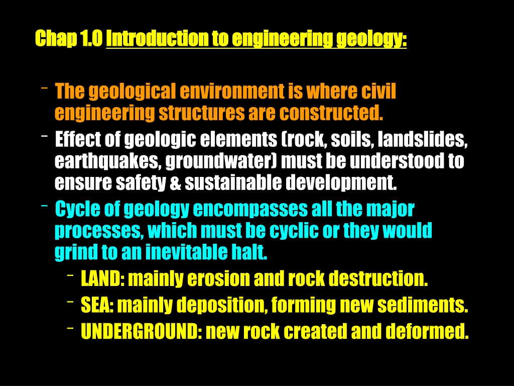 PPT - ENGINEERING GEOLOGY PowerPoint Presentation, Free Download - ID ...