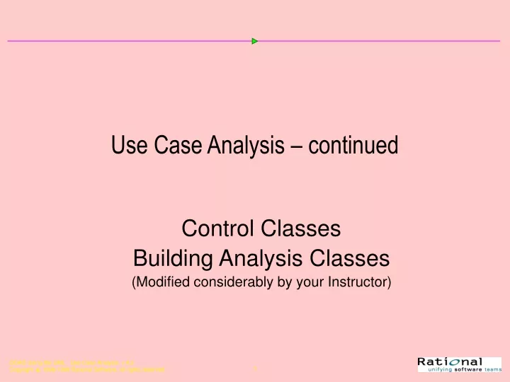 Ppt Use Case Analysis Continued Powerpoint Presentation Free Download Id 9461660