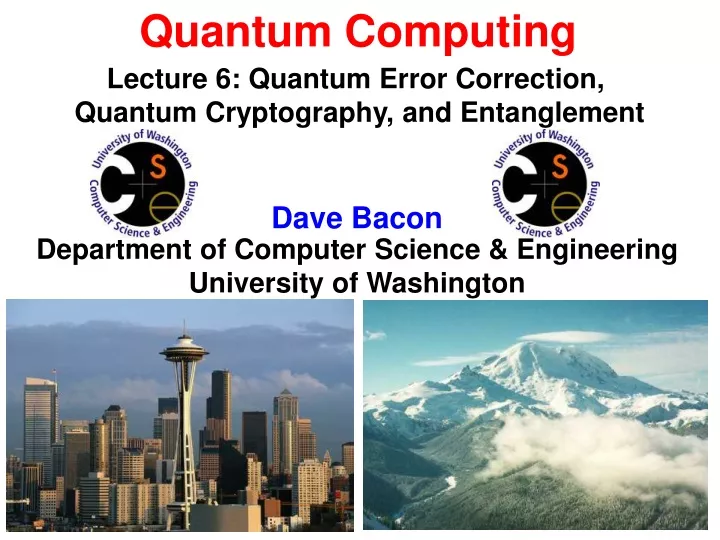 what is quantum computing presentation