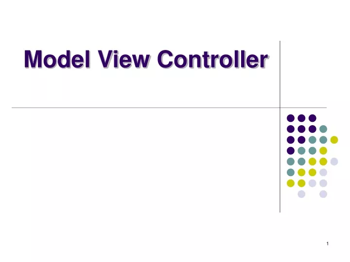 PPT - Model View Controller PowerPoint Presentation, free download - ID ...