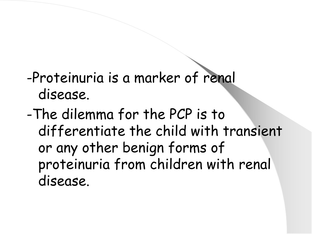 Ppt Proteinuria And Hematuria Powerpoint Presentation Free Download Id9464795 9681