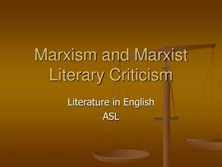marxism and marxist literary criticism n.
