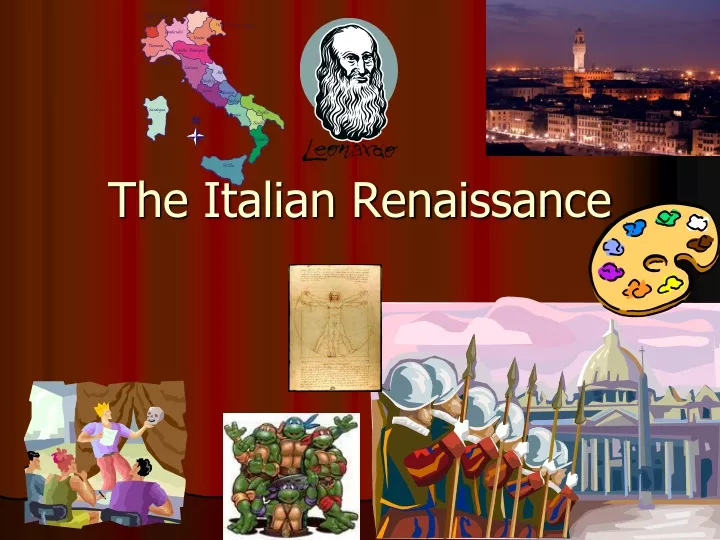 the italian renaissance n.