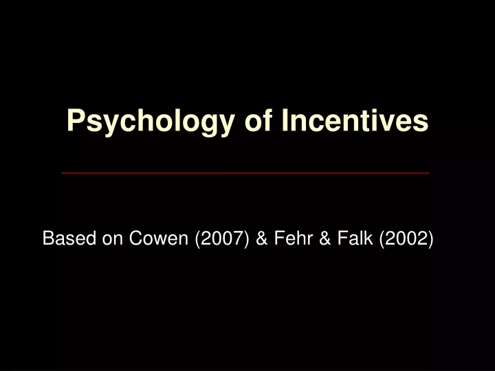 ppt-psychology-of-incentives-powerpoint-presentation-free-download