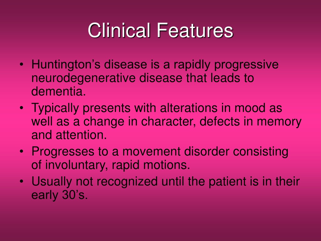 Ppt Huntingtons Disease Powerpoint Presentation Free Download Id9472745 3318