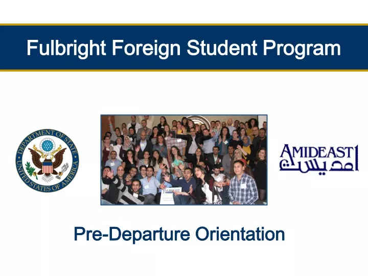 Ppt Pre Departure Orientation Powerpoint Presentation Free Download Id9474102