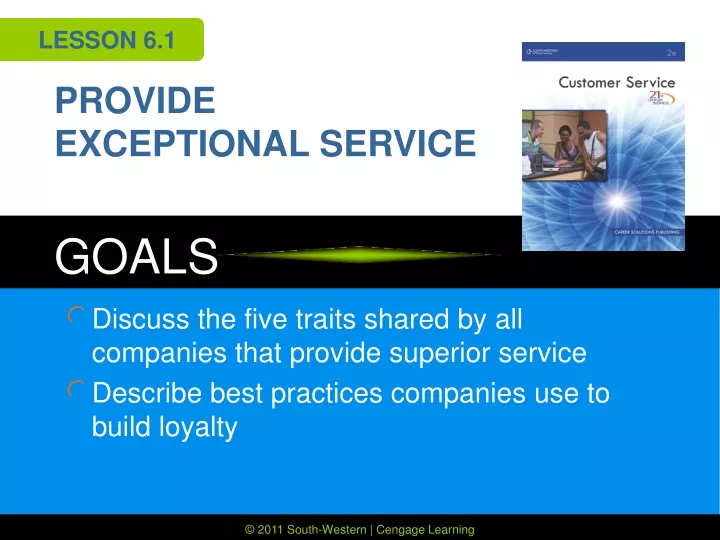 provide exceptional service n.