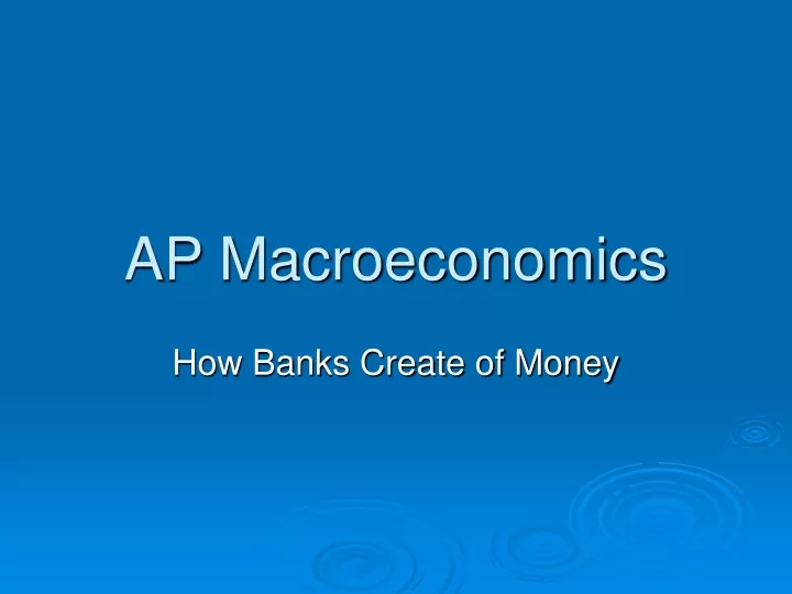 PPT - AP Macroeconomics PowerPoint Presentation, Free Download - ID:9476528