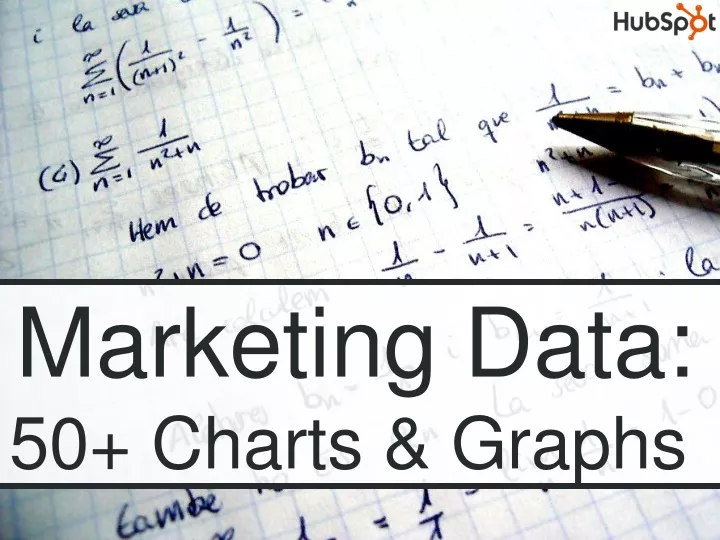 marketing data 50 charts graphs n.