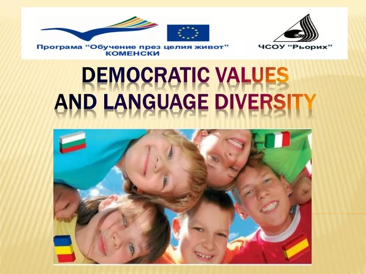 democratic values and language diversity n.