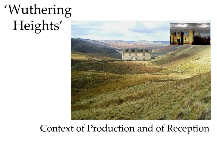 PPT - ‘Wuthering Heights’ PowerPoint Presentation, Free Download - ID ...