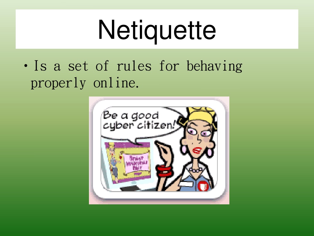 netiquette presentation